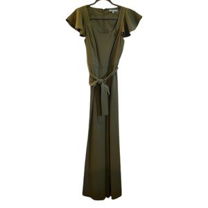 Antonio Melani Olive Green Jumpsuit